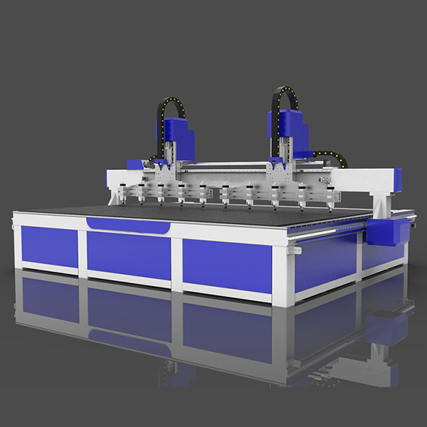 1325 2040 Router CNC per la lavorazione del legno multimandrino